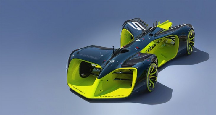 Дизайн болида для Roborace