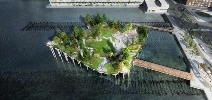 Hudson River Park – парк над водой