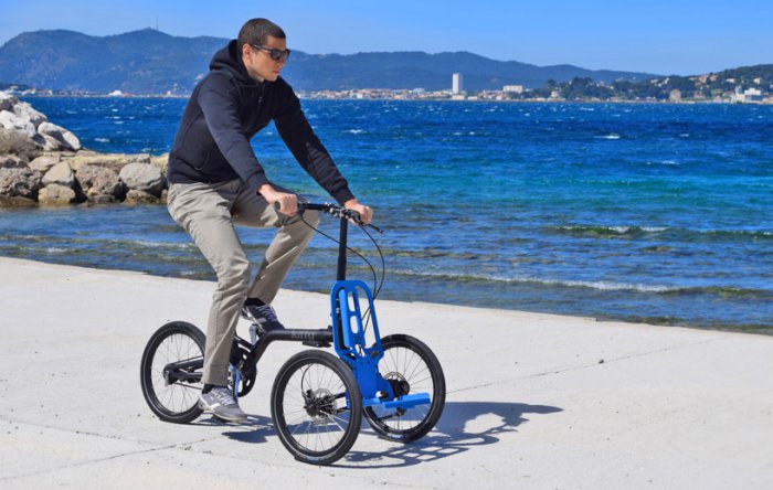 Kiffy – трехколесный велосипед для городских нужд