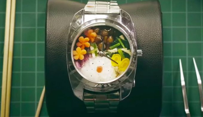 Бенто-часы из Японии