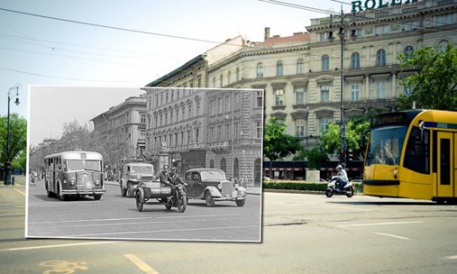 Будапешт: прошлое и настоящее в одной фотографии