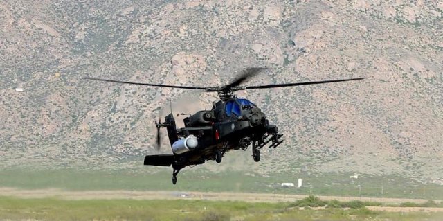Американские военные использовали лазерное оружие с вертолета