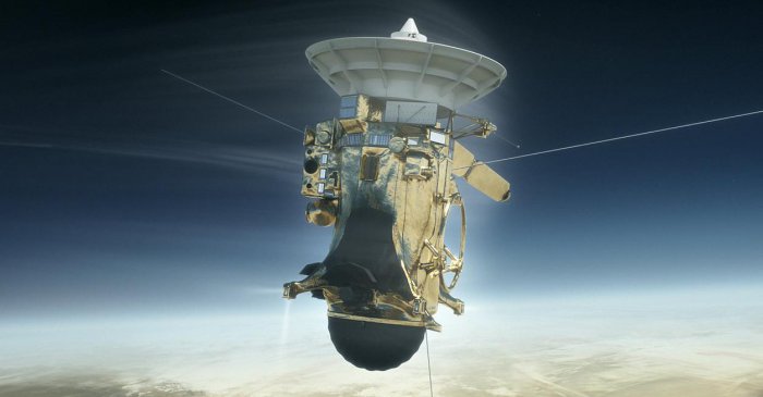 Космическая станция Cassini погибнет в атмосфере Сатурна