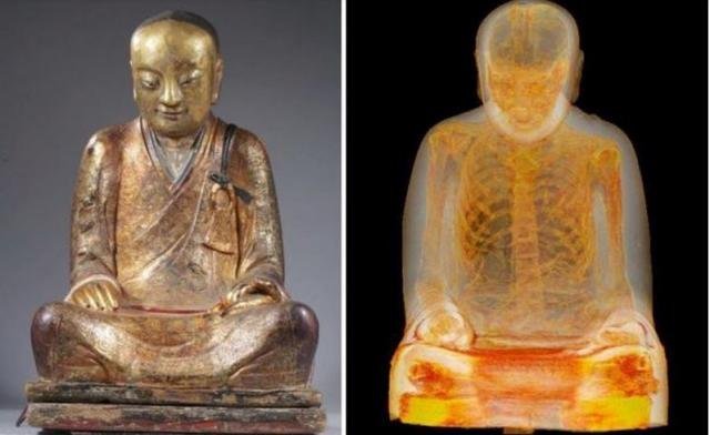 Тысячелетняя мумия монаха