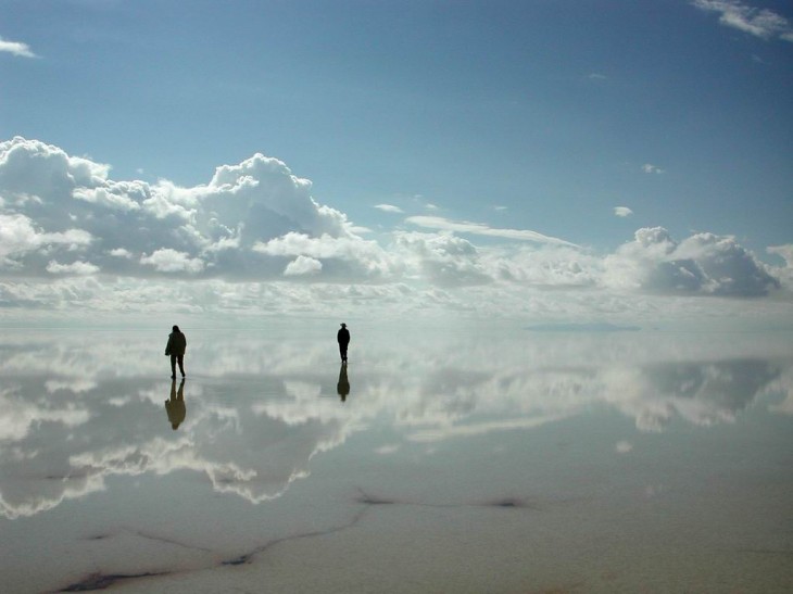 Соленое зазеркалье солончака де Уюни (Salar de Uyuni)