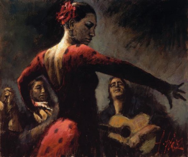 Танец страсти в картинах Фабиана Переса (Fabian Perez)