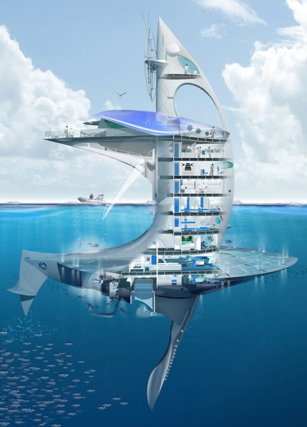 Плавающий небоскреб «Sea Orbiter»