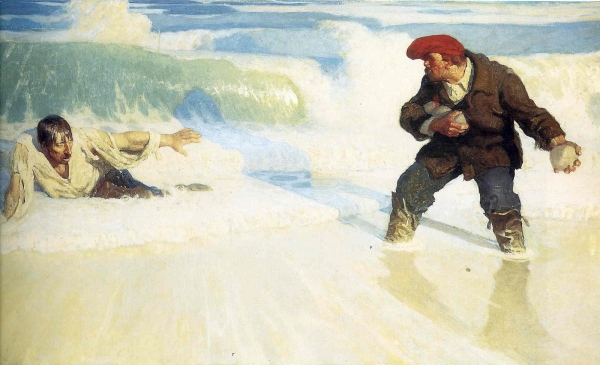 Основатель династии, художник-иллюстратор Ньюэлл Конверс Уайетт (Newell Convers Wyeth)