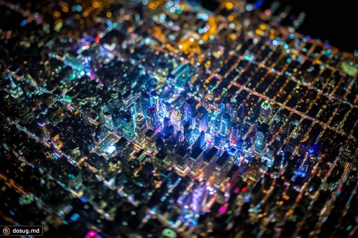 Фотографии Нью-Йорка с двухкилометровой высоты