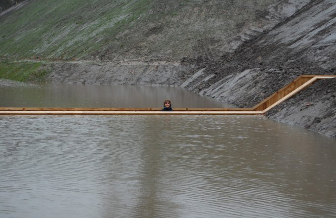 Необычный мост в Голландии – Мост Моисея (Moses Bridge)