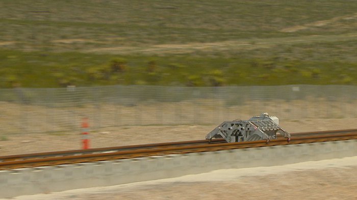 Первый тест Hyperloop