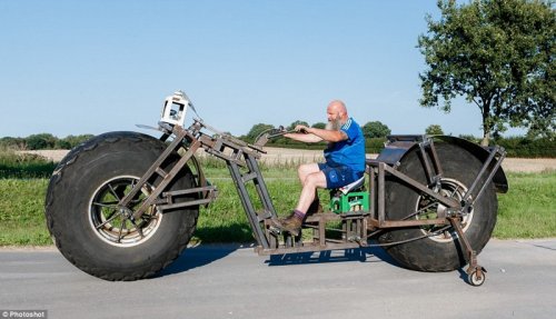 В Германии построили велосипед-тяжеловес