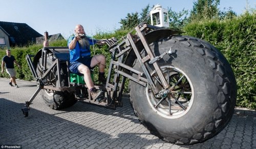 В Германии построили велосипед-тяжеловес