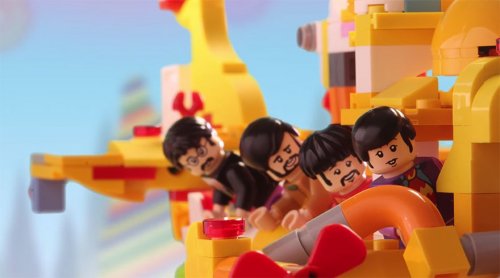 Набор LEGO "Yellow Submarine", посвящённый битлам