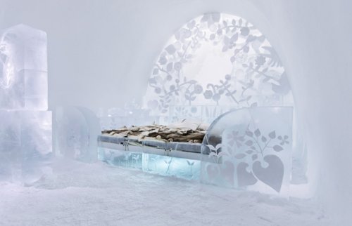 Знаменитый шведский Ледяной отель в Юккасъярви