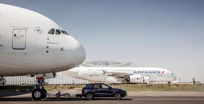 В Книгу рекордов Гиннеса попали Porsche Cayenne и Airbus A380