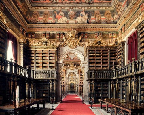 Библиотеки Европы в фотографиях Тибо Пуарье