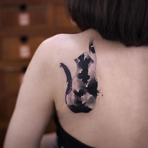 Акварельные татуировки от тату-мастера Чэнь Цзе