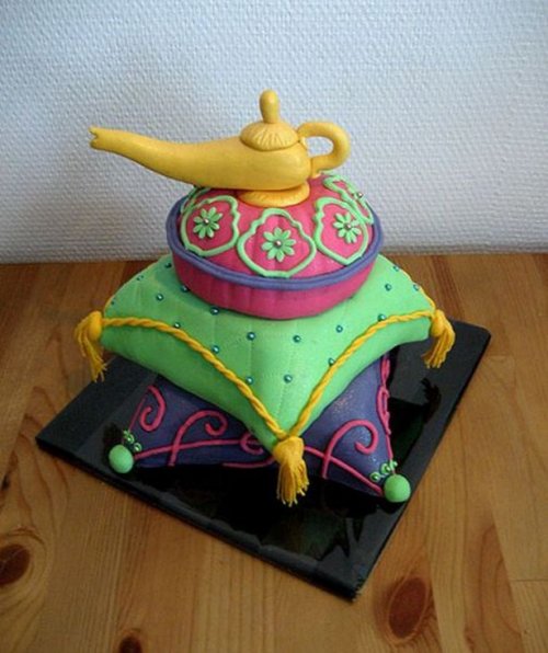 Необычный дизайн тортов