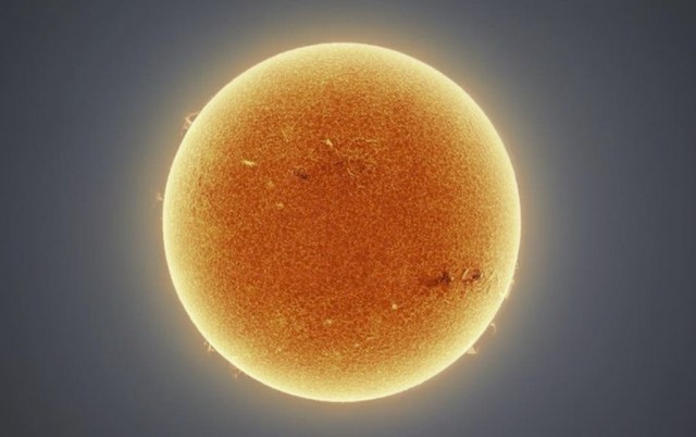 Астрофотограф Эндрю Маккарти получил четкую фотографию Солнца