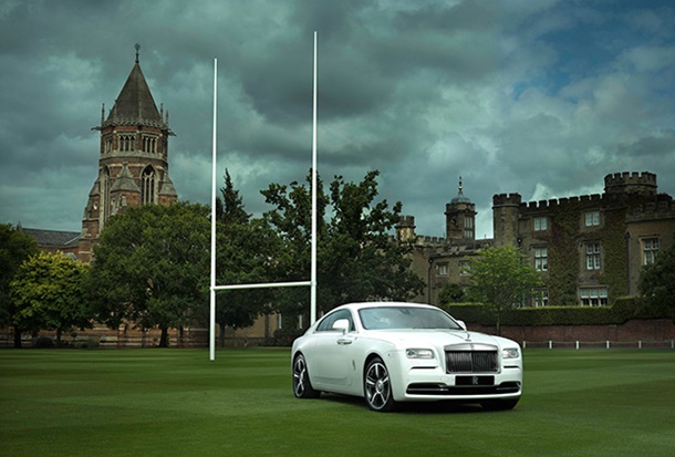 Rolls-Royce представил регби-версию модели Wraith