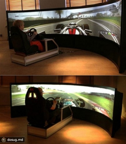 Игровой симулятор для виртуального гонщика