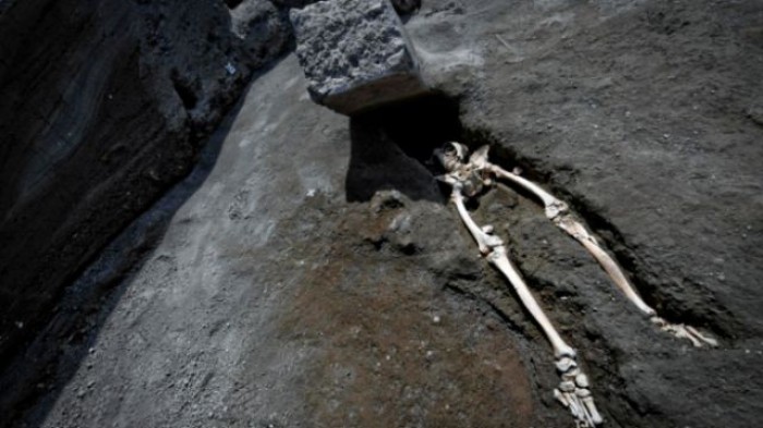 Нашли останки мужчины, пережившего извержение вулкана Везувий