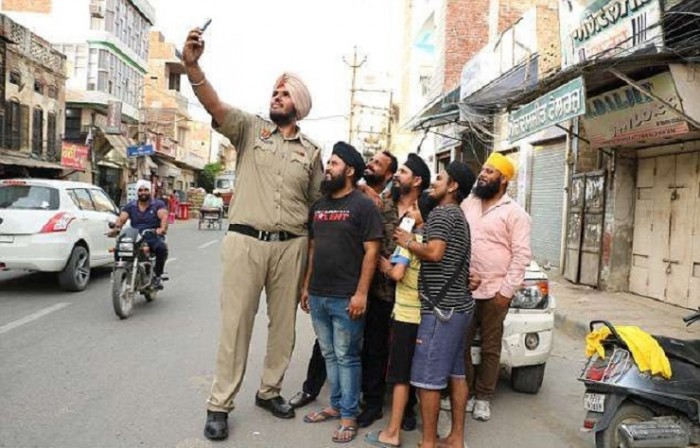 Самый высокий полицейский из Индии