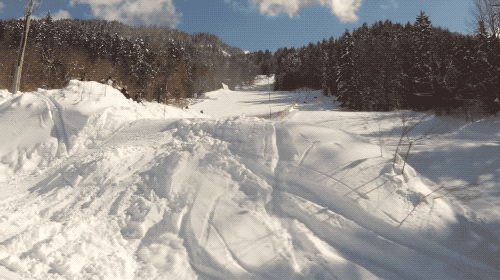 Лыжи и сноуборд, как не нужно кататься