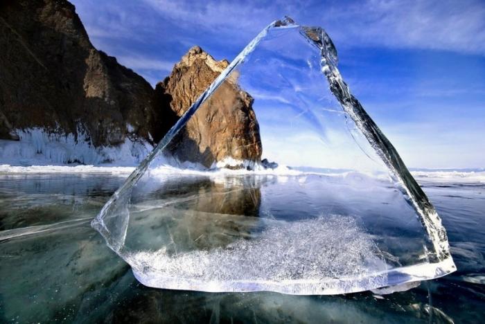 Почему лед и стекло прозрачные