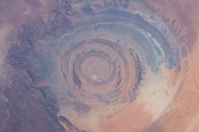 NASA поделилось снимком «Глаза Сахары»