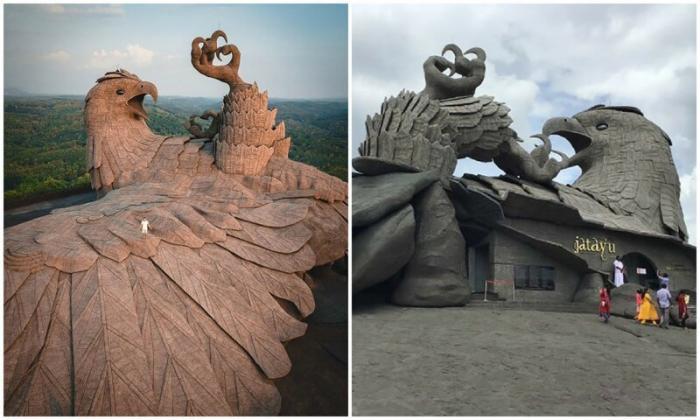 Величественная Jadayupara — крупнейшая в мире скульптура птиц