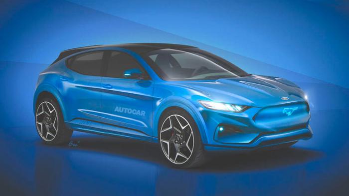 Электрический кроссовер Ford Mach-E составит конкуренцию Tesla Model Y