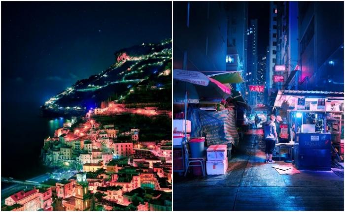 Тихие ночи в городе: фотограф снимает красивые фото повседневных сцен в крупных мегаполисах