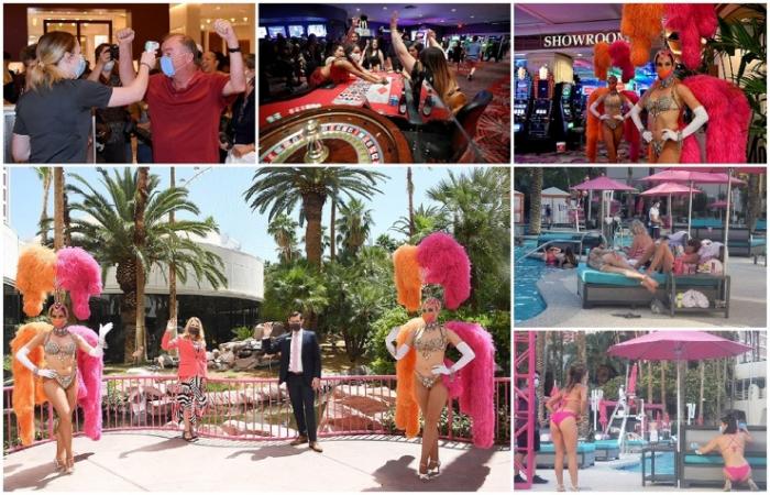 После 78 дней карантина в Лас-Вегасе открылись казино