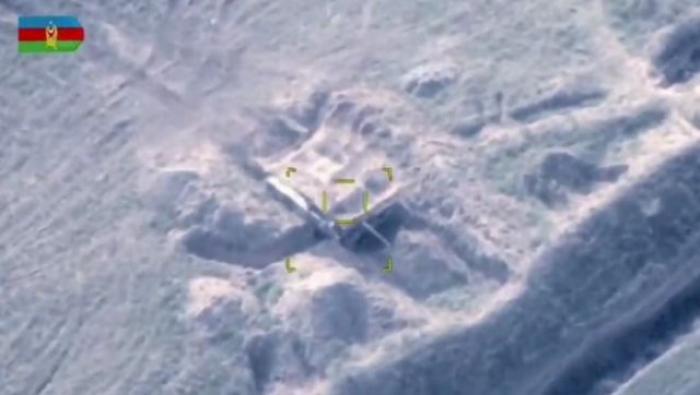Военные видео из Нагорного Карабаха, снятые с дронов, от Министерства обороны Азербайджана