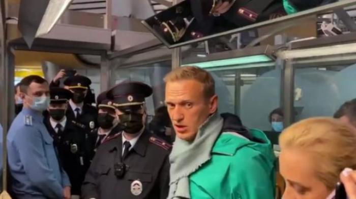 Алексея Навального задержали