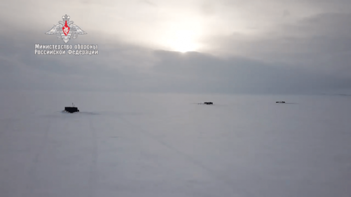Три российские атомные подлодки одновременно всплыли на поверхность в Арктике