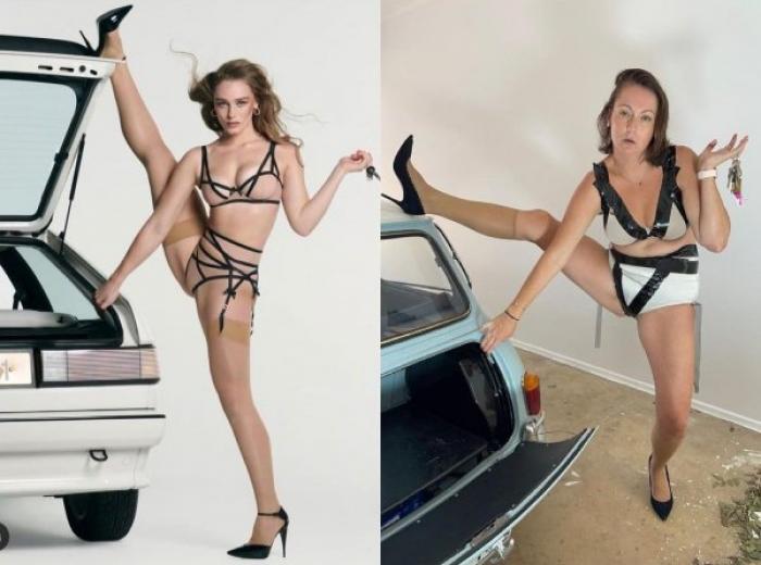 Селеста Барбер - блогер из Австралии, которая показала, как нелепо выглядят позы моделей в обычной жизни