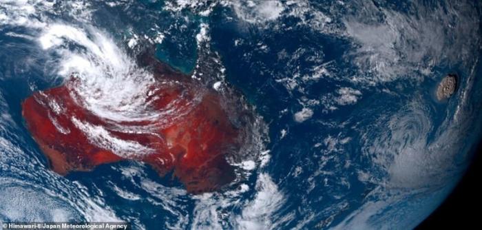 Извержение вулкана в Тихом океане добралось до Калифорнии и Курил