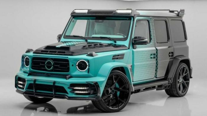 Mansory Algorithmic Fade: этот Mercedes-AMG G 63, столь же безумный, сколь и поразительный