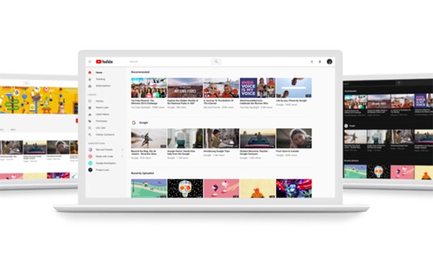 YouTube сменил дизайн и добавил вертикальные видео