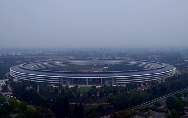 "Инопланетный" кампус Apple показали в новом видео
