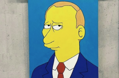 В Москве нашли украденную картину с изображением Путина