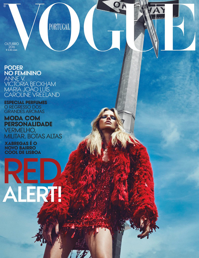 Анна Вьялицына для Vogue Portugal