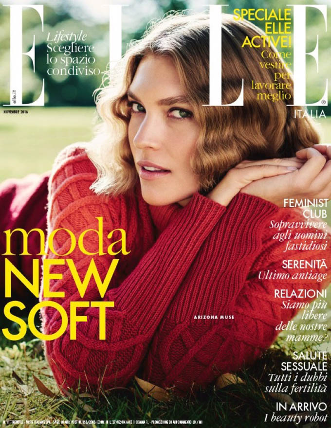 Аризона Мьюз в ELLE Italy