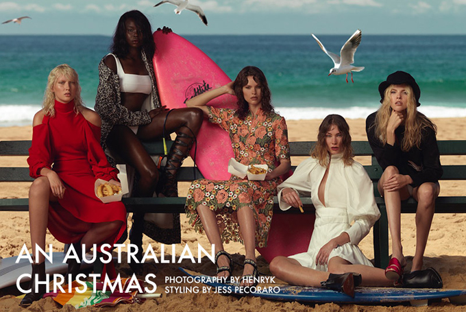 Рождественская открытка "An Australian Christmas" от Henryk