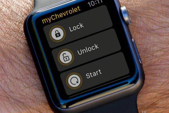 Apple Watch можно будет использовать с новыми автомобилями General Motors