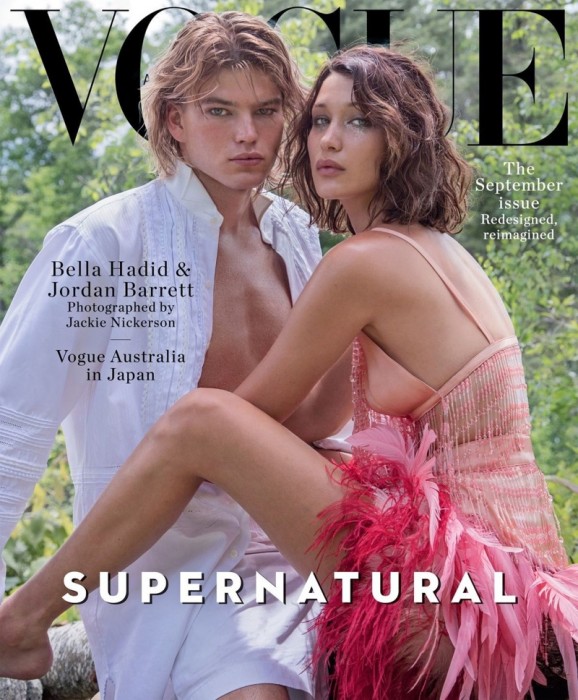 Белла Хадид для кавер-стори австралийского Vogue