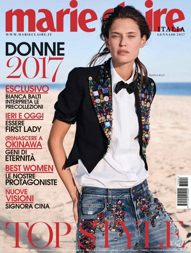 Бьянка Балти в Marie Claire Italia